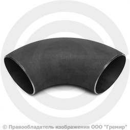 Отвод П90 219х6 (Ду-200) стальной (Ст.20) 90 градусов ГОСТ 30753