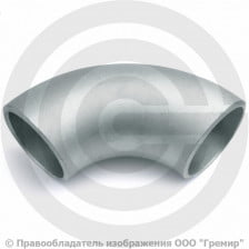 Отвод 325х7 (Ду-300) оцинкованный 90 градусов