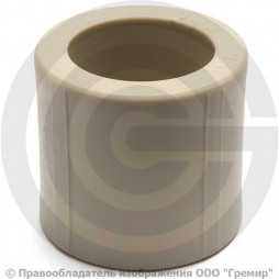 Муфта PP-RCT серая Дн 75 Wavin Ekoplastik