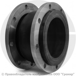Компенсатор резиновый фланцевый (гибкая вставка) Ду-250 Ру-10 EPDM Benarmo