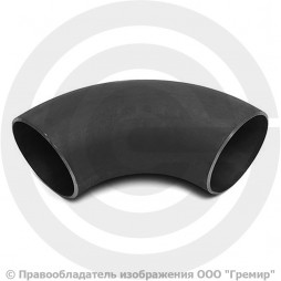 Отвод П90 159х7 (Ду-150) стальной (Ст.20) 90 градусов ГОСТ 17375