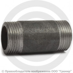 Бочонок стальной L=55мм Ду-20 (3/4") КАЗ