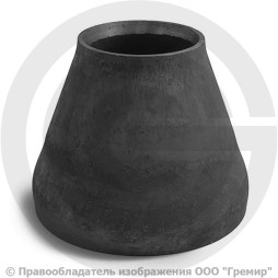 Переход ПК 114х4-76х4 (Ду 100-65) стальной (Ст.20) концентрический ГОСТ 17378