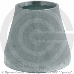 Переход 325х8-219х7 (Ду 300-200) оцинкованный концентрический ГОСТ 17378