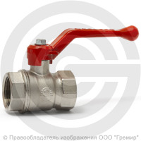 Кран латунный Ду-40 (1 1/2") Ру-25 ВР (ВН) муфтовый никель рычаг VALFEX 11Б27фт1М Кран латунный Ду-40 (1 1/2") Ру-25 ВР (ВН) муфтовый никель рычаг VALFEX 11Б27фт1М