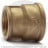 Муфта латунная переходная ВР (ВН) Ду 32-20 (1 1/4&quot;-3/4&quot;) VALFEX