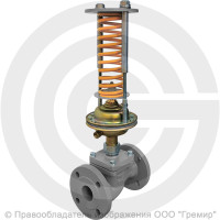 Регулятор давления прямого действия НЗ "до себя" чугунный фланцевый Ду-50 Ру-16 Kvy=40м3/ч 0,3-1,2 МПа Энерготехномаш УРРД-НЗ-РД