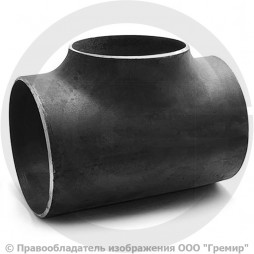 Тройник П 377х10-325х8 (Ду 350-300) стальной (Ст.20) переходной ГОСТ 17376