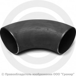 Отвод П90 426х9 (Ду-400) стальной (Ст.20) 90 градусов ГОСТ 17375