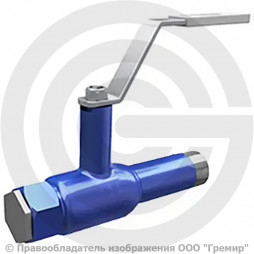 Кран стальной резьба-сварка Ду-32 Ру-40 L=183мм LD КШ.Ц.С. Energy 032.040.Н/П