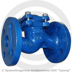 Клапан обратный подъемный чугунный фланцевый Ду-150 Ру-16 (Т<200°С) Benarmo