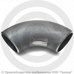 Отвод П90 168х7 (Ду-150) стальной (Ст.20) 90 градусов ГОСТ 17375