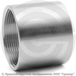 Муфта нержавеющая AISI 316 равнопроходная Ду-40 (1 1/2")