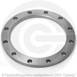 Фланец для ПЭ труб стальной Ду-250 Ру-10 прижимной расточенный (Dвн 294мм) под втулку Дн 280 SDR17 Т20