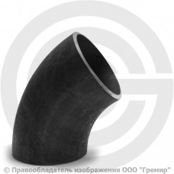 Отвод П60 377х10 (Ду-350) стальной (Ст.20) 60 градусов ГОСТ 17375