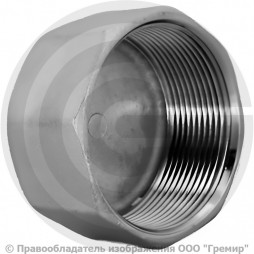 Заглушка нержавеющая AISI 304 6-ти гранная ВР (ВН) Ду-20 (3/4")
