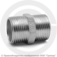 Ниппель нержавеющий AISI 304 НР (НАР) Ду-32 (1 1/4") Ниппель нержавеющий AISI 304 НР (НАР) Ду-32 (1 1/4")
