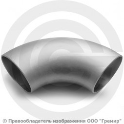 Отвод 377х10 (Ду-350) 12х18н10т 90 градусов ГОСТ 17375