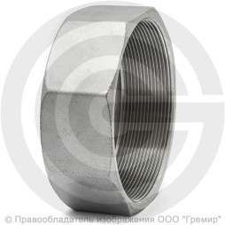 Заглушка нержавеющая AISI 304 6-ти гранная ВР (ВН) Ду-100 (4")