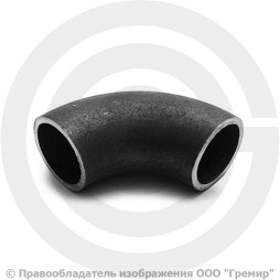 Отвод П90 45х10 (Ду-40) стальной (Ст.20) 90 градусов ГОСТ 17375